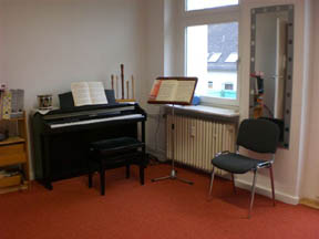 Musikschule Moser Unterrichtsraum